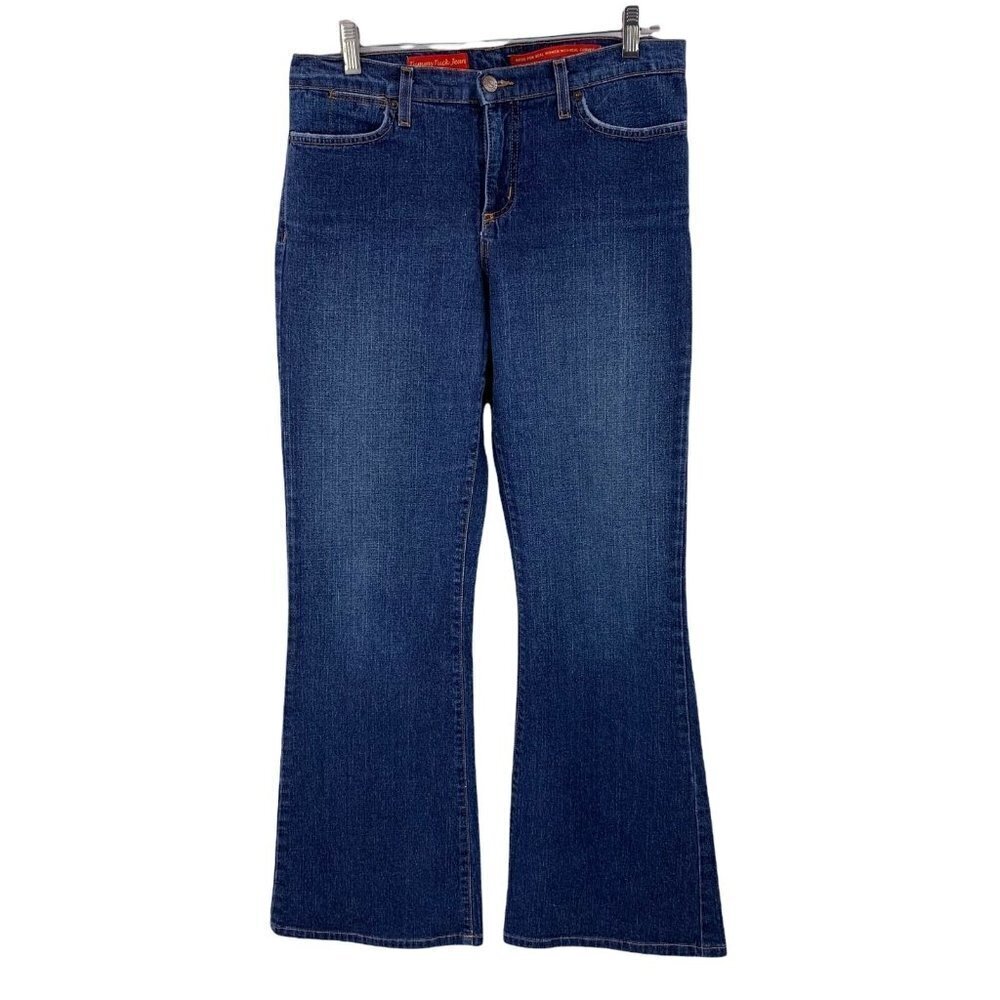 NYDJ Tummy Tuck Medium Wash Boot Cut Jeans Size 12